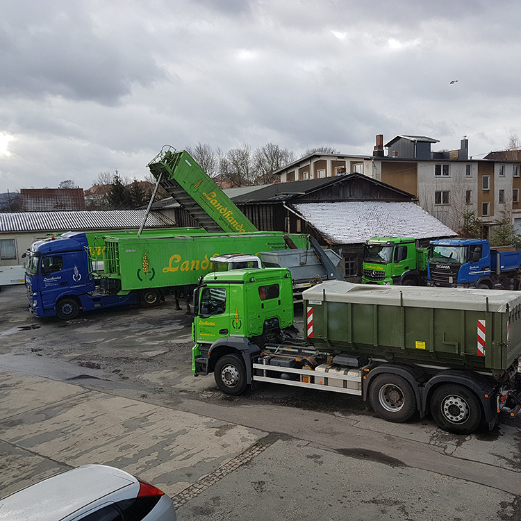 Containerdienst vom Landhandel Herwig aus Zittau